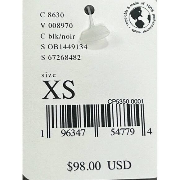 Free People Movement Back It Up Romper Jumpsuit Bodysuit Leotard Black Sz XS NWT - Picture 8 of 9